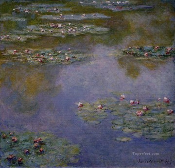Nenúfares III Claude Monet Pinturas al óleo